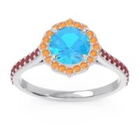 Halo Pave Pulla Ring