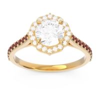 Halo Pave Pulla Ring
