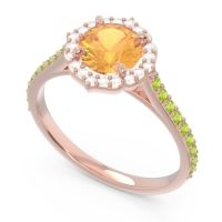 Halo Pave Pulla Ring