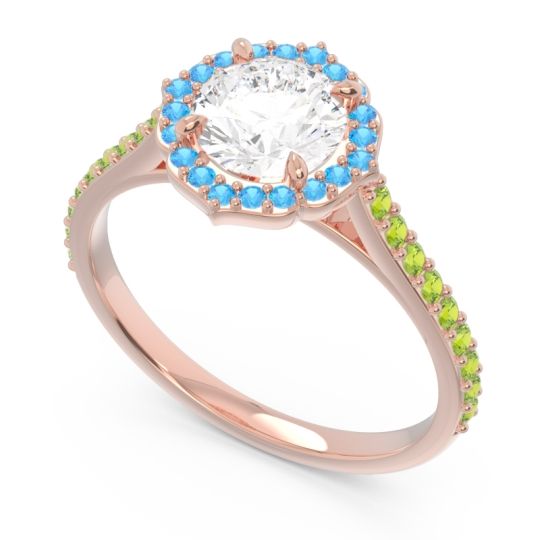 Halo Pave Pulla Ring