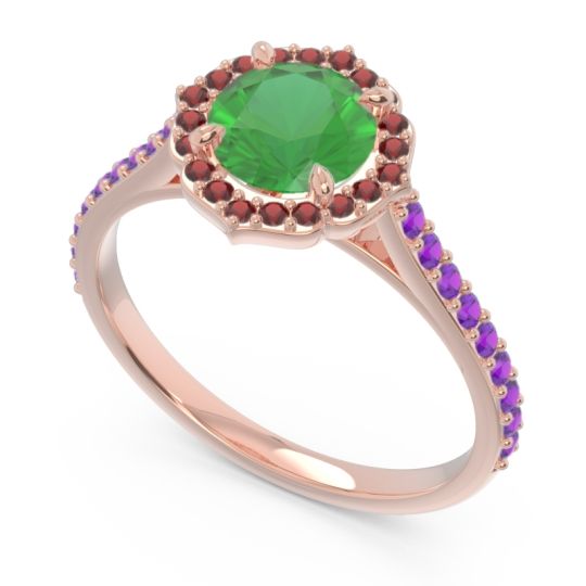 Halo Pave Pulla Ring