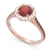 Halo Pave Pulla Ring