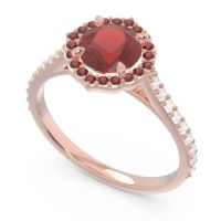 Halo Pave Pulla Ring