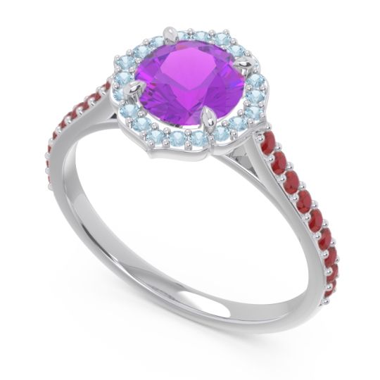 Halo Pave Pulla Ring