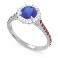 Halo Pave Pulla Ring