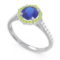 Halo Pave Pulla Ring