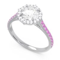 Halo Pave Pulla Ring