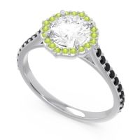 Halo Pave Pulla Ring