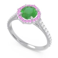 Halo Pave Pulla Ring
