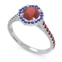 Halo Pave Pulla Ring