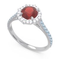 Halo Pave Pulla Ring