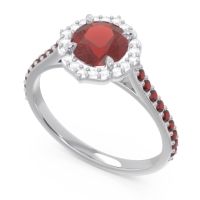 Halo Pave Pulla Ring