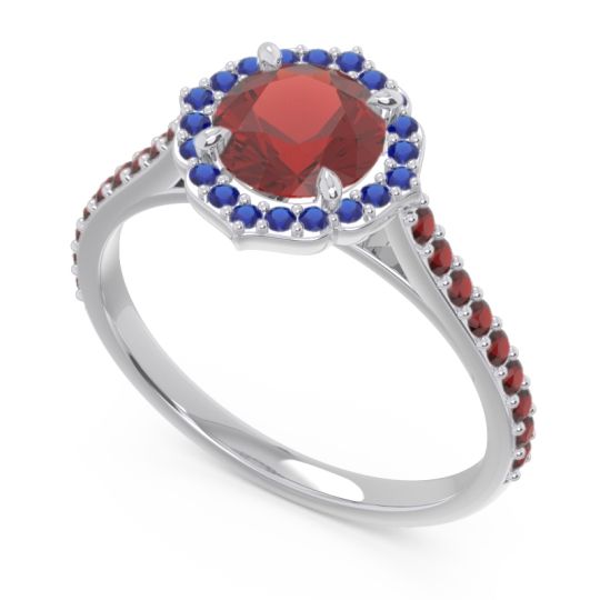 Halo Pave Pulla Ring