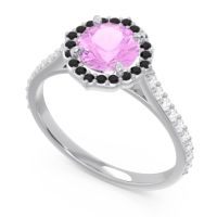 Halo Pave Pulla Ring