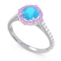 Halo Pave Pulla Ring
