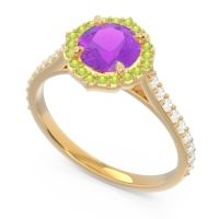 Halo Pave Pulla Ring