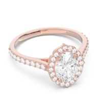 Halo Pave Pulla Ring