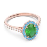 Halo Pave Pulla Ring