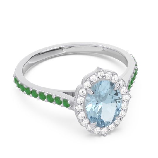 Halo Pave Pulla Ring