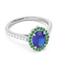 Halo Pave Pulla Ring