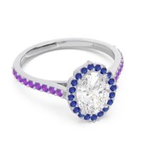 Halo Pave Pulla Ring