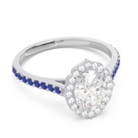 Halo Pave Pulla Ring