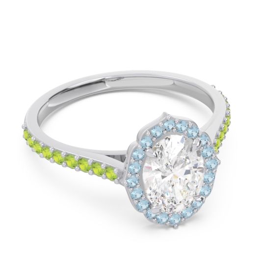 Halo Pave Pulla Ring