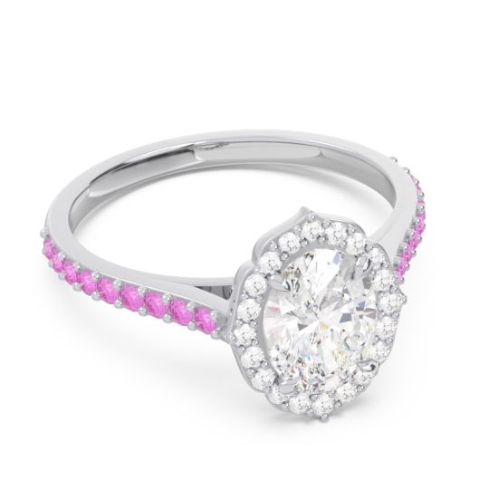 Halo Pave Pulla Ring