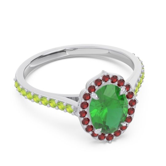 Halo Pave Pulla Ring