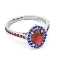 Halo Pave Pulla Ring