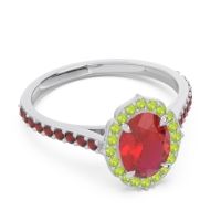 Halo Pave Pulla Ring