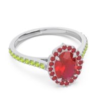 Halo Pave Pulla Ring