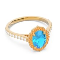 Halo Pave Pulla Ring