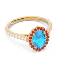 Halo Pave Pulla Ring