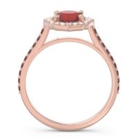 Halo Pave Pulla Ring