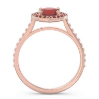 Halo Pave Pulla Ring