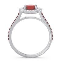 Halo Pave Pulla Ring