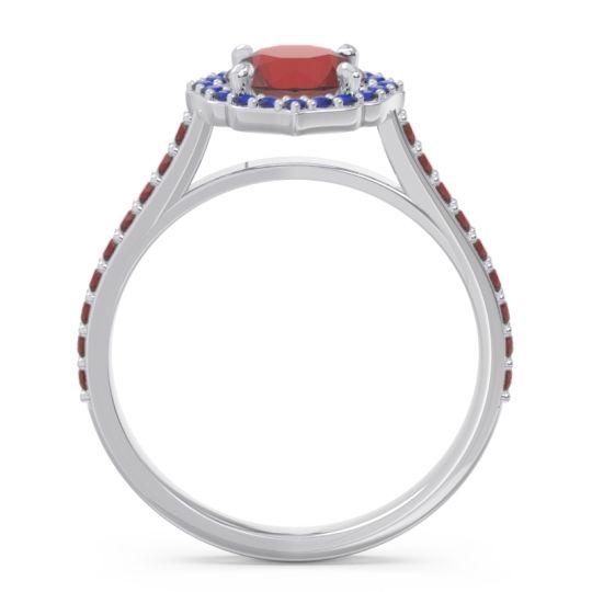 Halo Pave Pulla Ring