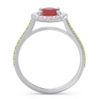 Halo Pave Pulla Ring