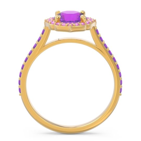 Halo Pave Pulla Ring