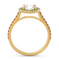 Halo Pave Pulla Ring