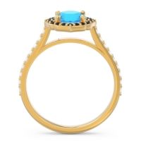 Halo Pave Pulla Ring