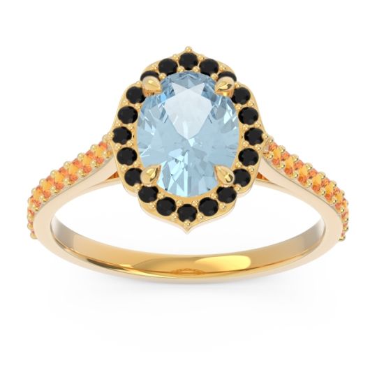 Halo Pave Oval Tapas Ring