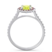 Halo Pave Oval Tapas Ring