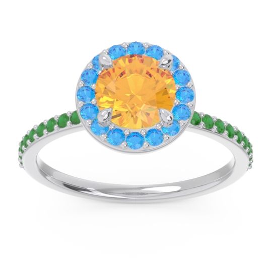 Halo Pave Citraka Ring
