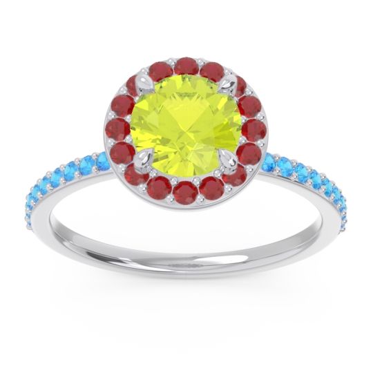 Halo Pave Citraka Ring