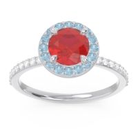 Halo Pave Citraka Ring