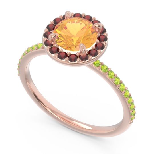 Halo Pave Citraka Ring
