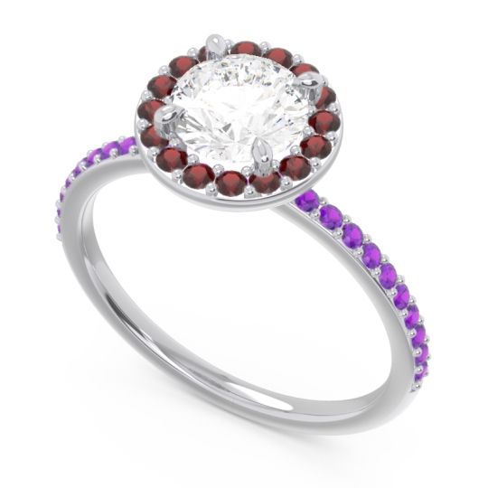 Halo Pave Citraka Ring