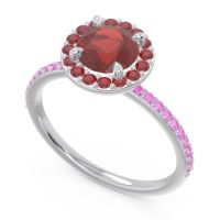 Halo Pave Citraka Ring